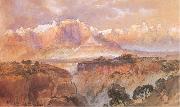 Moran, Thomas Cliffs of the Rio Virgin, South Utah oil painting reproduction